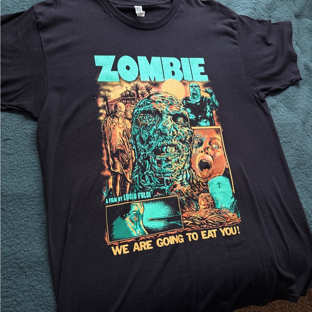 Zombie Black Graphic Tee